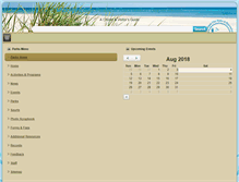 Tablet Screenshot of michigancityparks.com